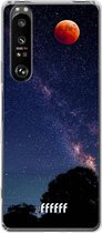 6F hoesje - geschikt voor Sony Xperia 1 III -  Transparant TPU Case - Full Moon #ffffff