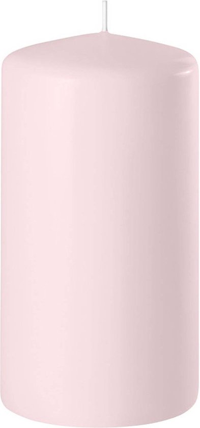 Bougie cylindrique SPAAS - Rose clair - Paraffine - Ø 10 cm xh 20 cm |  bol.com