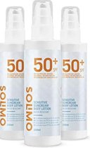 Solimo Sun - Sensitive Suncream Body Lotion SPF 50+ (3x 200ml)