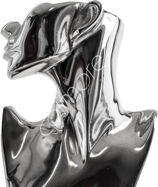 Colmore - Sieraad - Sieraden houder - Decoratie - Mannequin - Aluminium Raw - 44cm hoog - 21cm breed