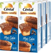 Céréal Mini Cakes Marmer Glutenvrij & Lactosevrij - 6 x 200 gr - Voordeelverpakking