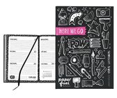 Paperfuel - Here we go - Schoolagenda - BTS 21-22 - Zwart