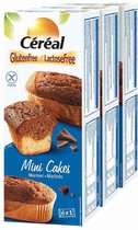 3x Cereal Mini Cakes Marmer Glutenvrij En Lactosevrij 200 gr