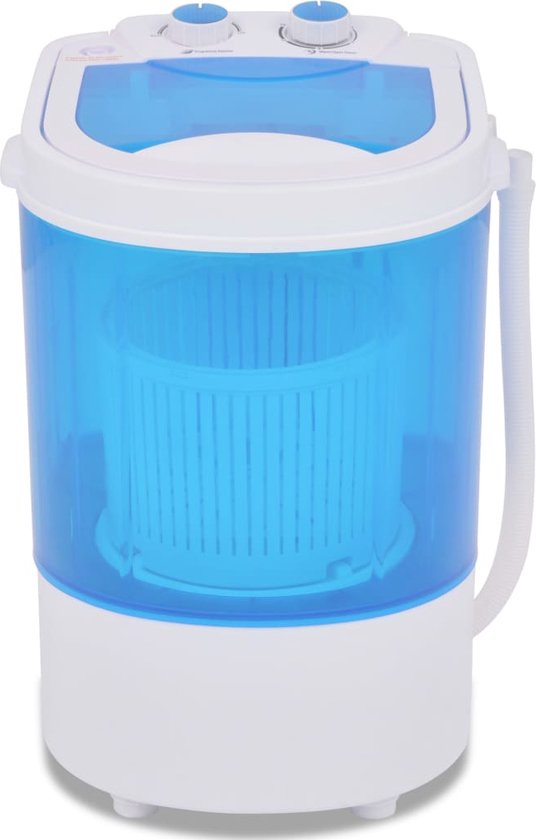 Opvouwbare mini-wasmachine, 8 l, 1,8 kg, 2-in-1 capaciteit