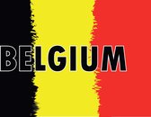Belgische vlag - BELGIUM - 150x100 CM - zwart/geel/rood