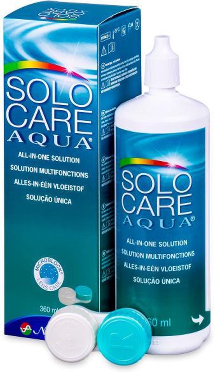 Solocare Aqua - lenzenvloeistof - 360ml