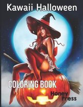 Kawaii Halloween Coloring Book