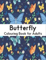 Butterfly Colouring Book for Adults