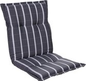 Blumfeldt Prato Tuinkussen - stoelkussen - zitkussen lage rug tuinstoel - 50 x 100 x 8 cm - UV bestendig polyester