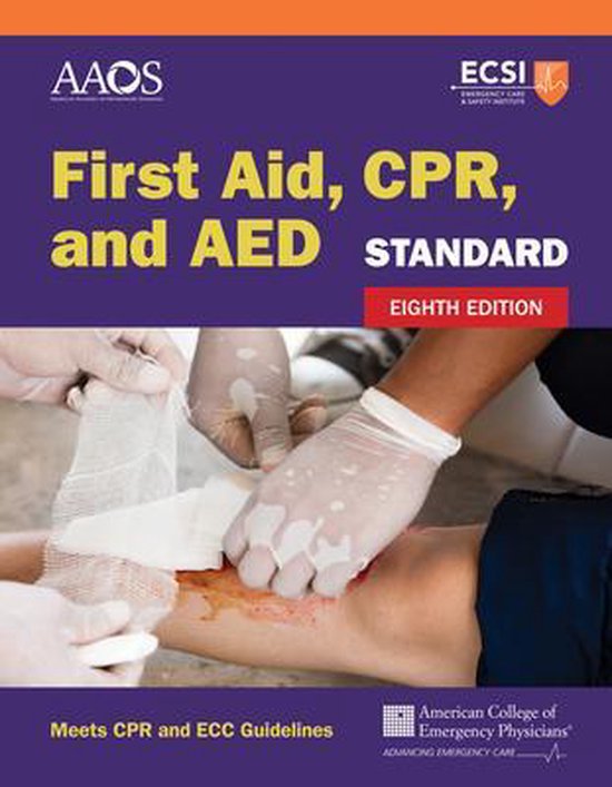 Standard First Aid, CPR, and AED - cover