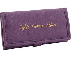 CGB Giftware Willow & Rose Lights, Camera, Action Purple Jewellery Roll |  from Willow... | bol.com