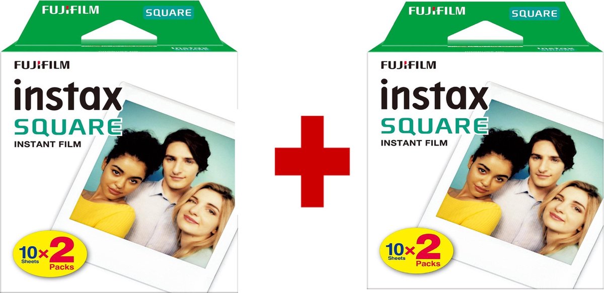 Fujifilm 8789527 pellicule polaroid 10 pièce(s) 86 x 72 mm