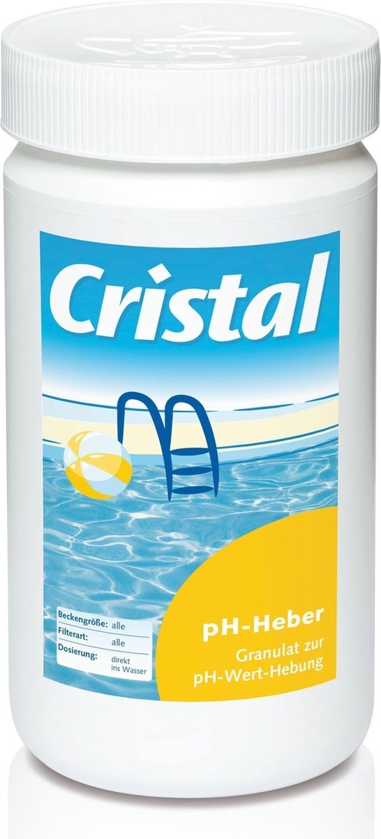 pHPlus granules 1kg voor zwembad granulat CHLOOR Water care granules chlorine