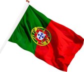 Gevelvlag Portugal 90x150cm - Portugese vlag
