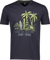 Lerros Korte mouw T-shirt - 2063112 269 ROCK GREY (Maat: M)