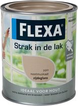 Flexa Strak In De Lak Hoogglans - Nootmuskaat - 0,75 liter