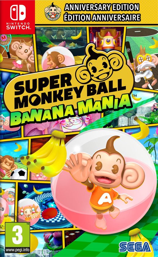 Super Monkey Ball Banana Mania – Anniversary Edition – Nintendo Switch