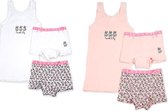 Funderwear - kleuter/kinder/tiener - Ondergoed sets - Kitty - 1+1 - maat 128/134