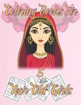 coloring books for 5 year old girls