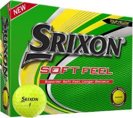 SRIXON SOFT FEEL 12-PACK Yellow van Merkloos — afbeelding 5