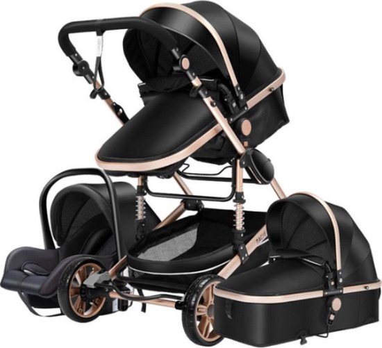 Lioretti® Luxe Baby Buggy 3 in 1 | Baby Wagen | Kinderwagen met stoel en  wieg |... | bol.com