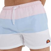 Ellesse Zwembroek - Mannen - Roze/Licht blauw/Wit n