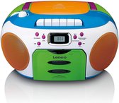 Lenco - Kinderradio - Draagbare radio, CD en cassette speler voor kinderen