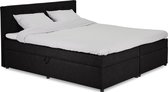 Opberg Boxspring Utrecht 140x200 Zwart