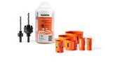 Bahco gatzagenset BI-metaal 8-delig