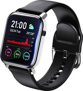 Smartwatch - Activity Tracker voor Kids/Dames/Heren- Fitness Horloges met Hartslagmeter - Zwart
