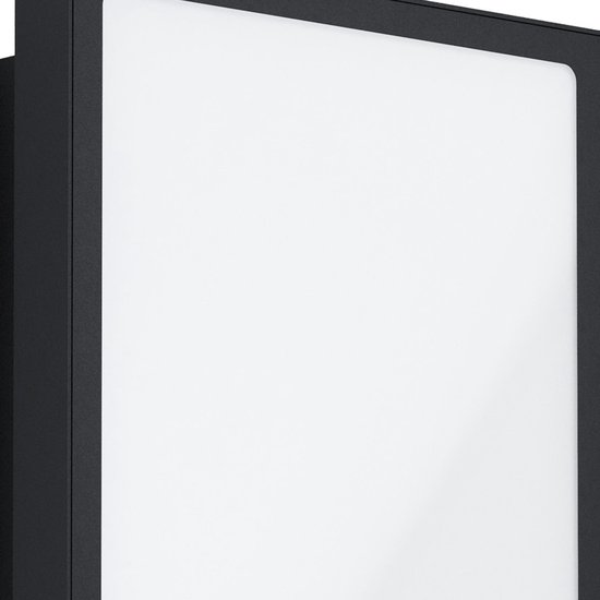 Buiten wandlamp zwart IP44 incl. LED met schemersensor - Dualy