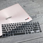 Toetsenbord Bescherming - Laptop Toetsenbord Protector Skin - Keyboard Cover voor allen 15.6 Inch Laptops - Zwart