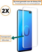 Fooniq UV Screenprotector Transparant 2x - Geschikt Voor Samsung Galaxy S10+