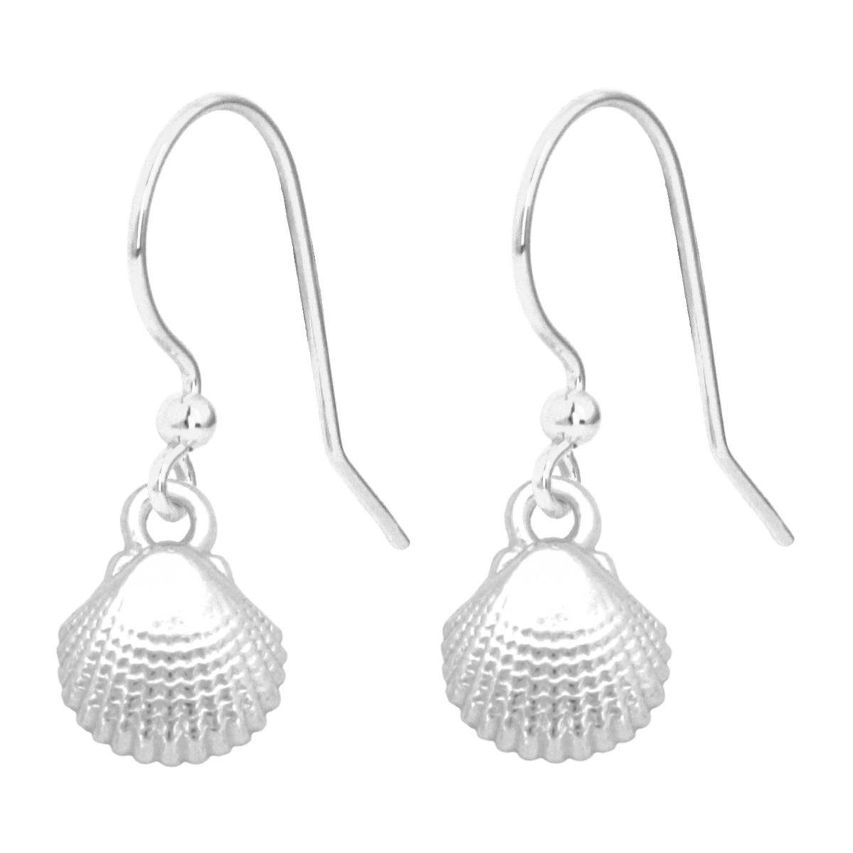 ARLIZI 1960 Oorbellen schelp oorhangers - sterling zilver - 2,5 cm