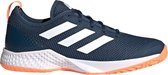 adidas Court Control  Sportschoenen - Maat 42 2/3 - Mannen - Donker blauw/Wit/Oranje