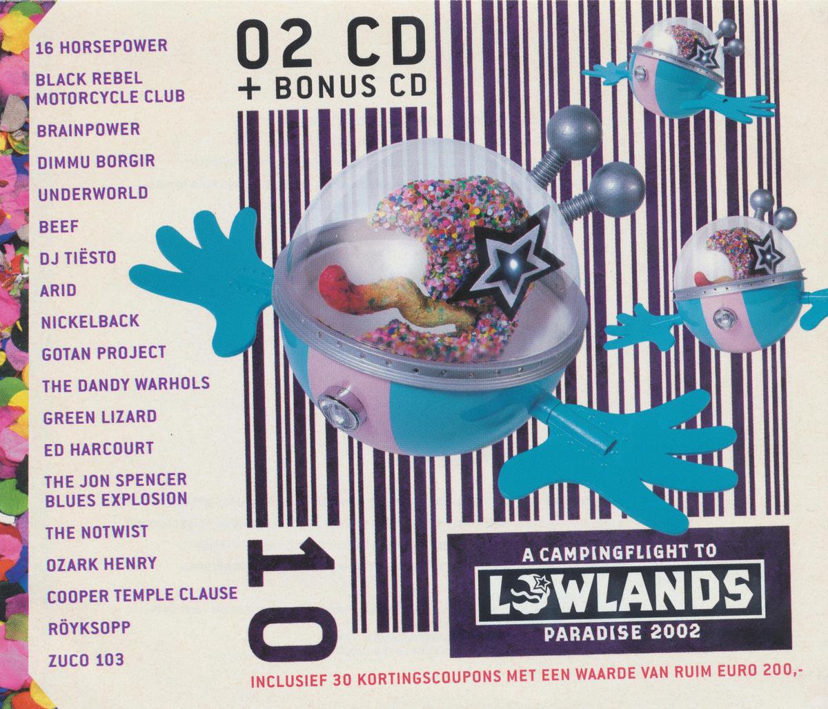 A CAMPINGFLIGHT TO LOWLANDS PARADISE 2002