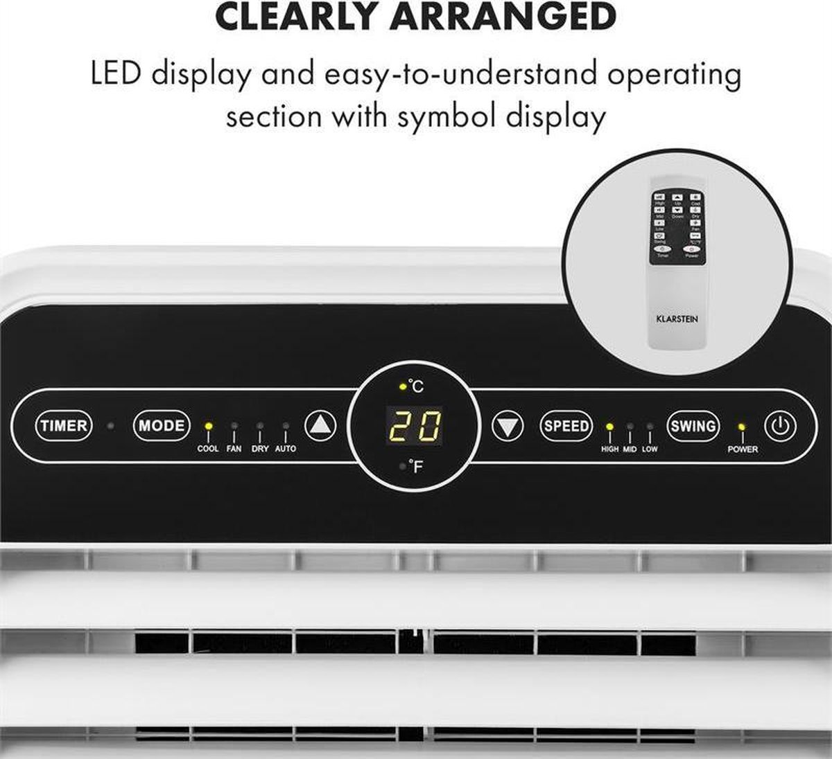 Afbeelding 3 van Klarstein Mobiele airconditioner met (EAN: 4260395869231)