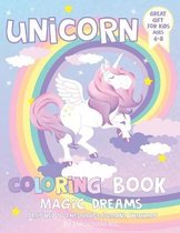 UNICORN COLORING BOOK for kids ages 4-8