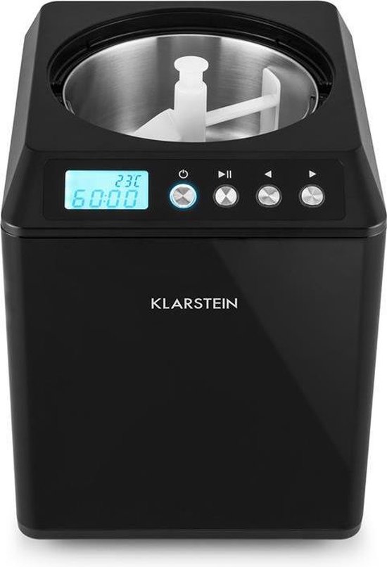Vanilly Sky Family IJsbereider Frozen Yoghurt 250W 2,5l zilver van Musso — afbeelding 2
