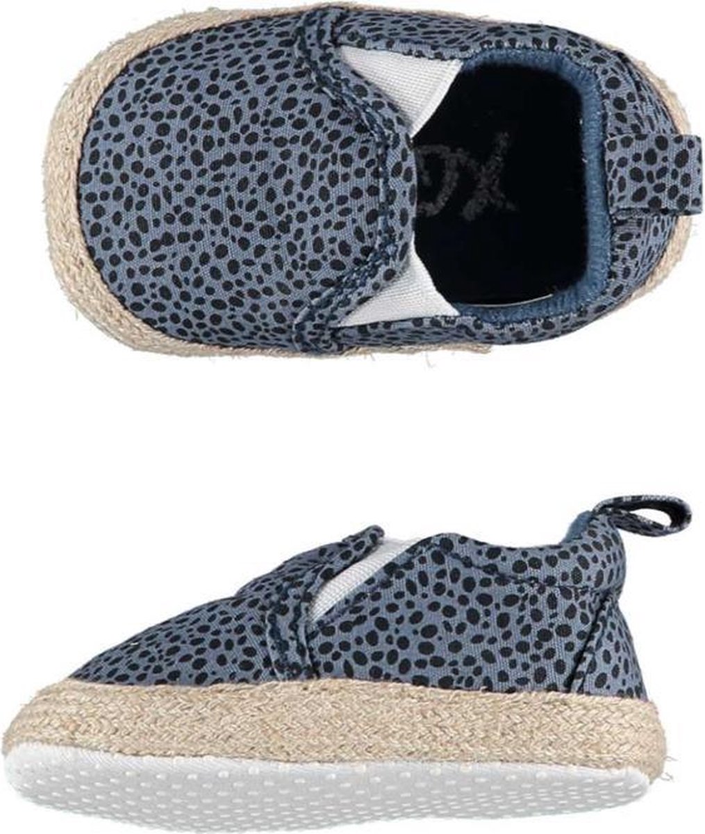 XQ Little Shoes | Instappers voor boy or girl | Blue Spots Maat 20/21 XQ Little Shoes | Instappers voor boy or girl | Blue Spots Maat 20/21