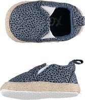 XQ Little Shoes | Instappers voor boy or girl | Blue Spots Maat 20/21