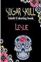 Leslie Sugar Skull, Adult Coloring Book