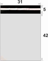 Verzendzakken plastic / Verzendenvelop / Koerierszak / Poly Mailer / Coex 310x420