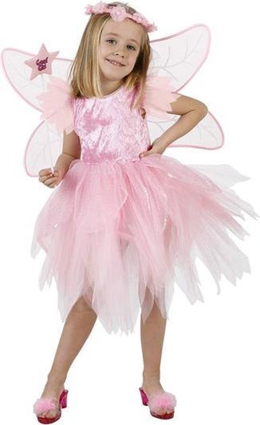 Costume de fée rose pour fille - Costumes pour enfants - 122/134" | bol