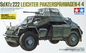 1:35 Tamiya 35270 Sd.Kfz. 222 Leichter Panzerspähwagen (4x4) w/Photo-etch Plastic Modelbouwpakket