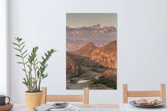 Parc national de Big Bend au Texas 40x60 cm - Tirage photo sur toile (Décoration murale salon / chambre)