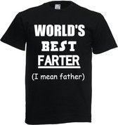Maat 4XL. T shirt voor best father, papa, vader, vaderdag, papadag