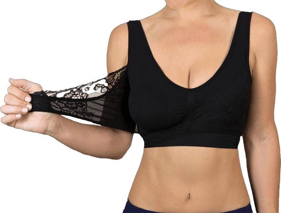 Comfortisse push up bra • maat: st/m xxl • kleur: wit of zwart aanbieding  bij Vomar Voordeelmarkt