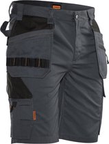 Jobman Practical 2722 Korte Werkbroek Holsterpockets - Mannen - Donker Grijs - 44