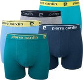 Pierre Cardin Boxers Heren Katoen Zwart 4-Pack maat L